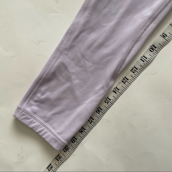 Lululemon Align buttery-soft Nulu™ Crop *21" Lavender Dew Size 4 - Picture 10 of 12
